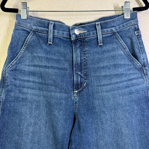 JOE'S‎ JEANS 28 Wide Leg Cuffed & Cropped High Rise Denim Collection First Bite - Picture 4 of 16